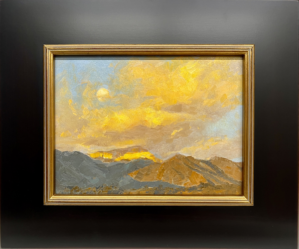 Click to view detail for Harvest Moon Over Pikes Peak  9 x 12 $490